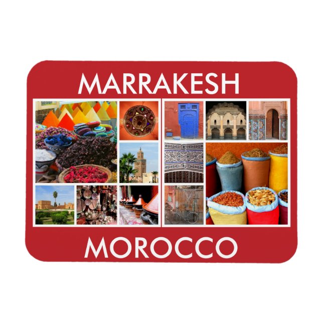 marrakecscener magnet (Horisontell)