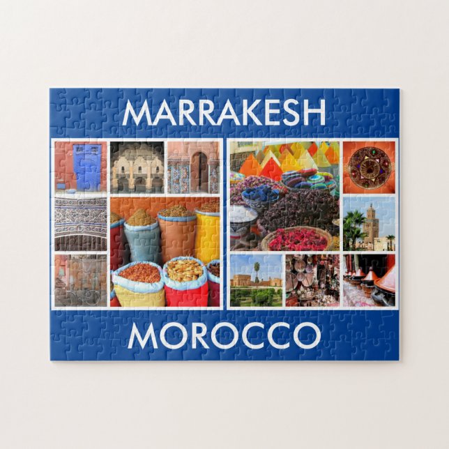 marrakecscener pussel (Horisontell)