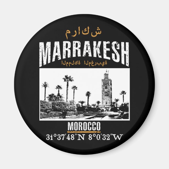 Marrakesh Magnet (Framsidan)