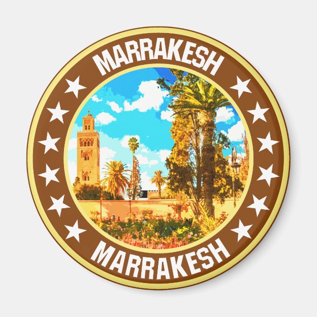 Marrakesh Magnet (Framsidan)