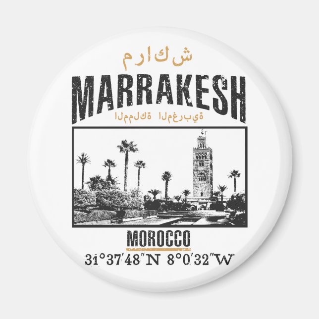 Marrakesh Magnet (Framsidan)