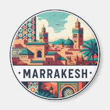 Marrakesh Marocko Resa