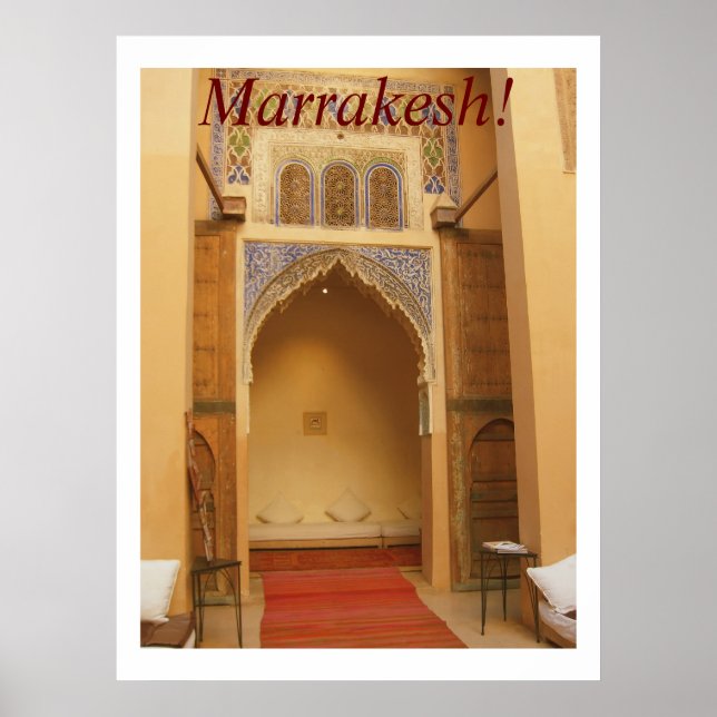 Marrakesh poster (Framsidan)
