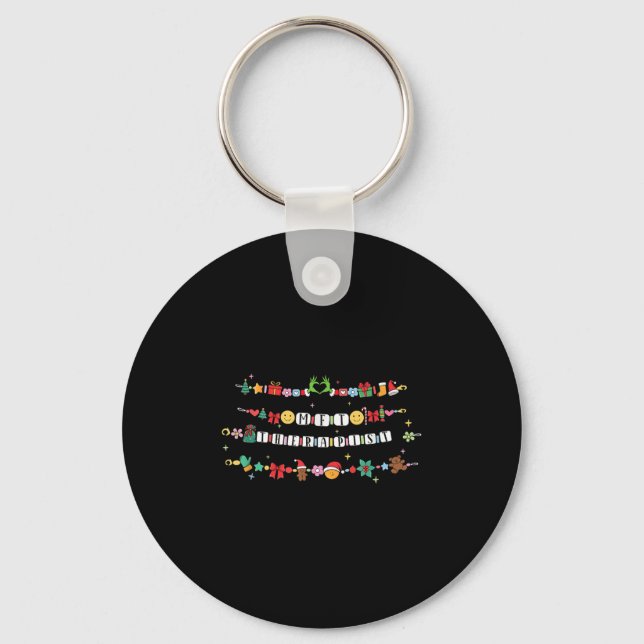 Marriage And Family Therast Bracelet Christmas Fri Nyckelring (Framsida)