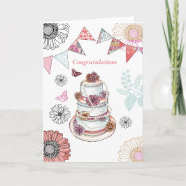 Marriage greeting card kort