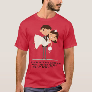 MarriageBride Squad Tees Wedding Gift Engaged Wedd T Shirt