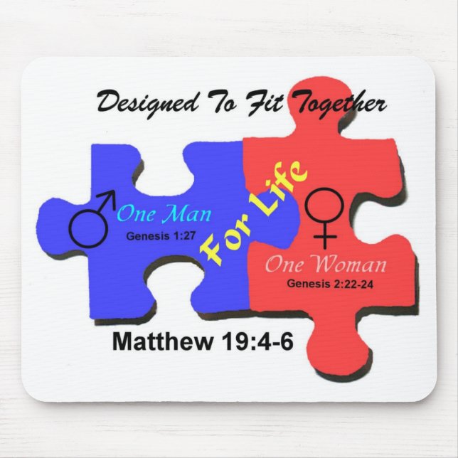 MarriageMousePad Musmatta (Framsidan)