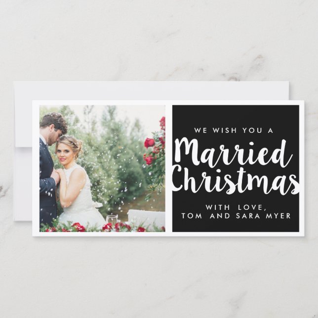 MARRIED CHRISTMAS | CHRISTMAS JULKORT (Framsida)