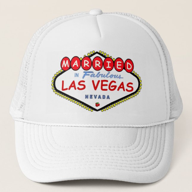 MARRIED I Las Vegas Cherry logotyp cap Keps (Framsida)