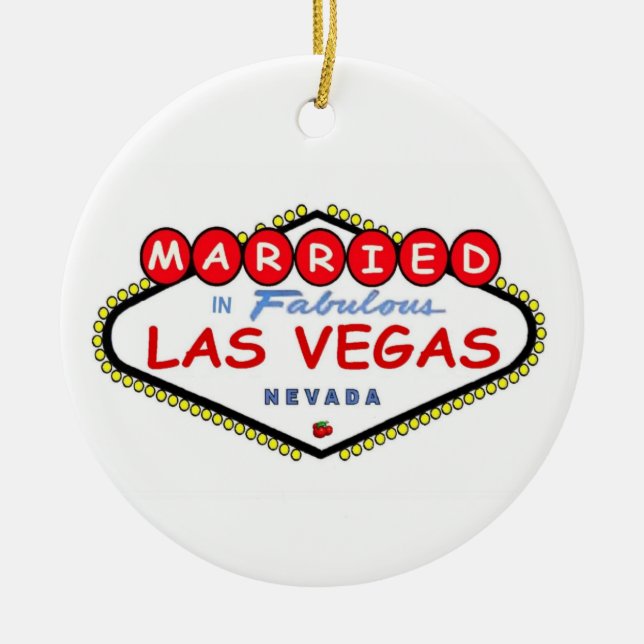 MARRIED in Fabulous Las Vegas Ornament (Framsidan)