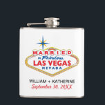 MARRIERAT I LAS VEGAS-kolven Brudens sida Gift Fickplunta<br><div class="desc">Det finns många alternativ för den här designen i färg. Om du behöver OSA kort, visitkort, karta-kort, mottagningskort eller någon annan produkt som passar den här designen, kontakta mig. Jag är lycklig för att skapa alla produkter som du vill matcha den här designen. Jag kan matcha ditt färg-program eller färg...</div>