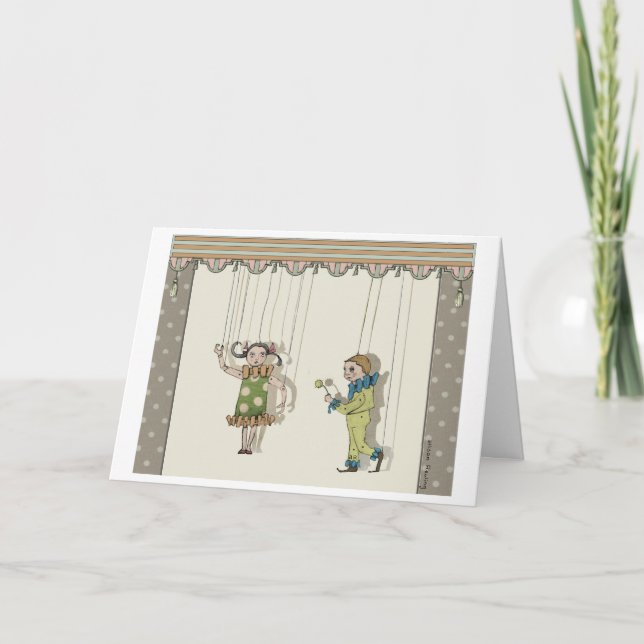 Marrionettes - till dig kort (Framsida)