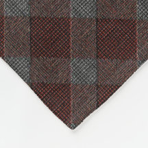 Marrom kor tartan pläderat med lätt grått lindring