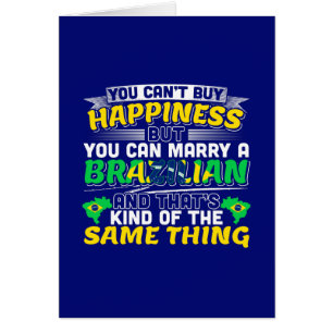 Marry a Brazilian - Brasilien Happity Hälsningskort