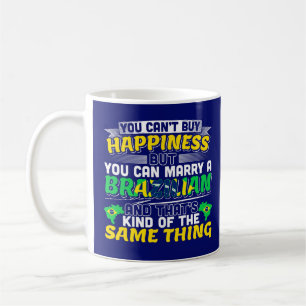 Marry a Brazilian - Brasilien Happity Kaffemugg