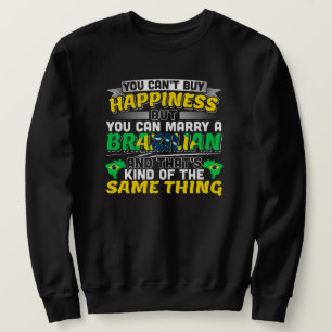 Marry a Brazilian - Brasilien Happity Lång Ärmad Tröja