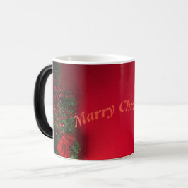 MARRY CHRISTMAS RED Färg KAFFE KOPPAR