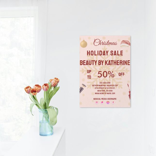 Marry jul Beauty Saloon Flyer (Skapare uppladdad)