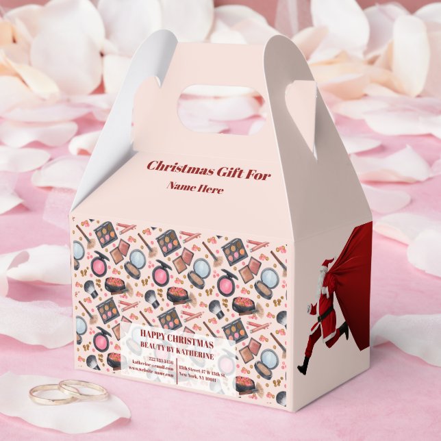 Marry jul Beauty Saloon Gift Bag Favor Box Presentaskar (Bröllop)