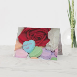 "Marry Me" Anpassade Valentinkort Helgkort