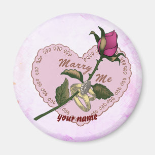 Marry Me bröllop magnet