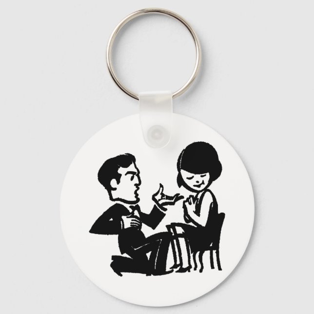 Marry Me Keychain Nyckelring (Framsida)