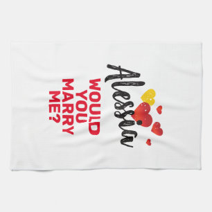 Marry Me Kökshandduk