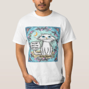 Marry Me Scraggles Cat T Shirt