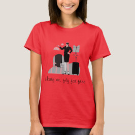 MARRY MIG, FLY FOR FREE T-Shirt