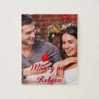 Marry mig Romantic Frieri Personalize Pussel