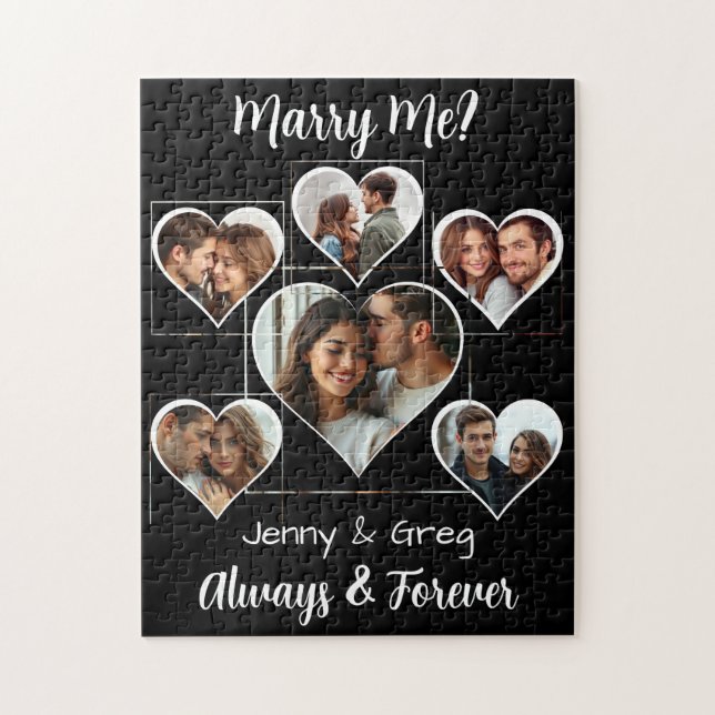 Marry mig? Sex fotomallar Frieri Pussel (Vertikal)