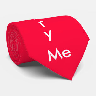 Marry mig Tie Slips