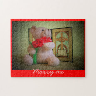 Marry mig - Valenpuzzle Pussel