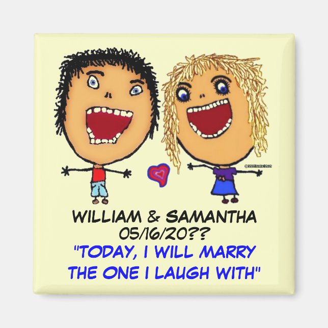 Marry My Best Friend Magnet (Framsidan)