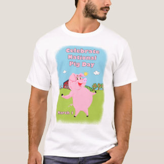 Mars 1st för medborgaregrisdag t shirt