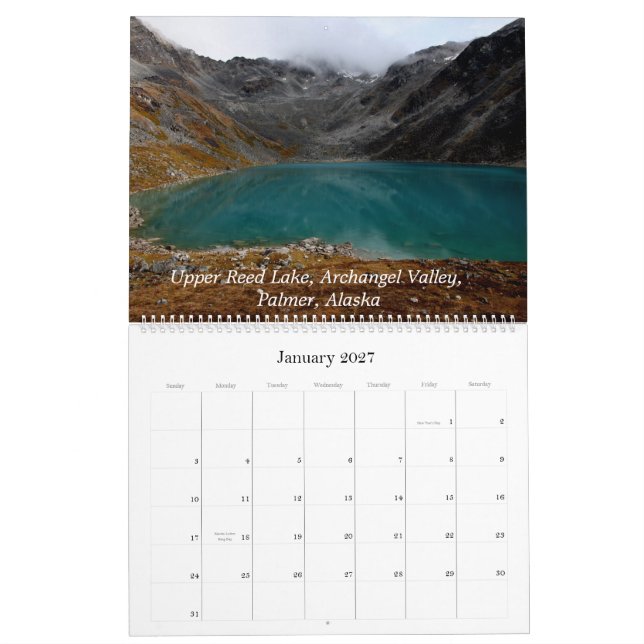 Mars 2012 till Alaska kalender 2013 (Jan 2027)