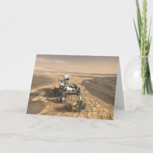 Mars 2020 ligger på Mars Yta. Kort