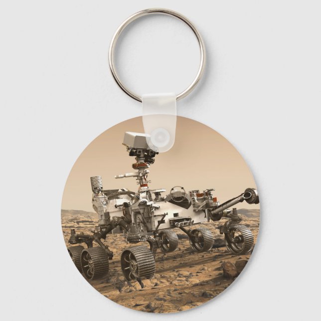 Mars 2020 Rover Nyckelring (Framsida)