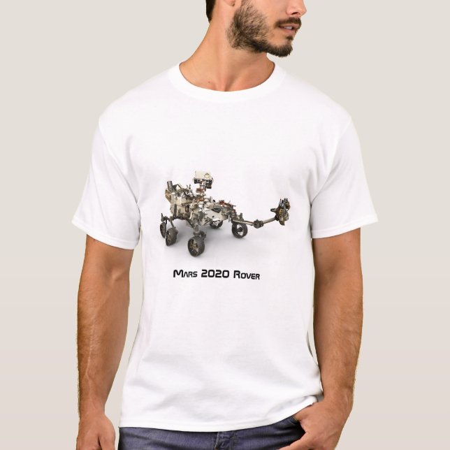 Mars 2020 Rover T Shirt (Framsida)