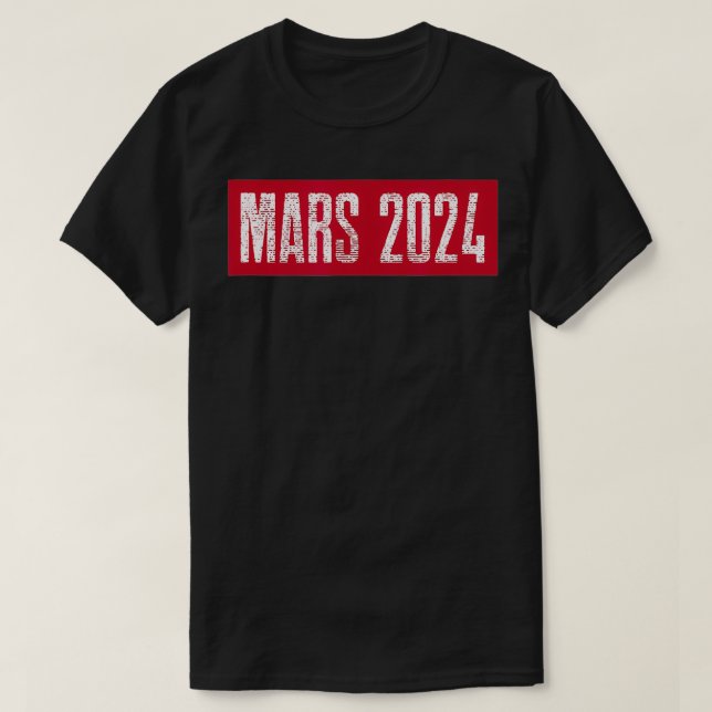 Mars 2024 t shirt (Design framsida)