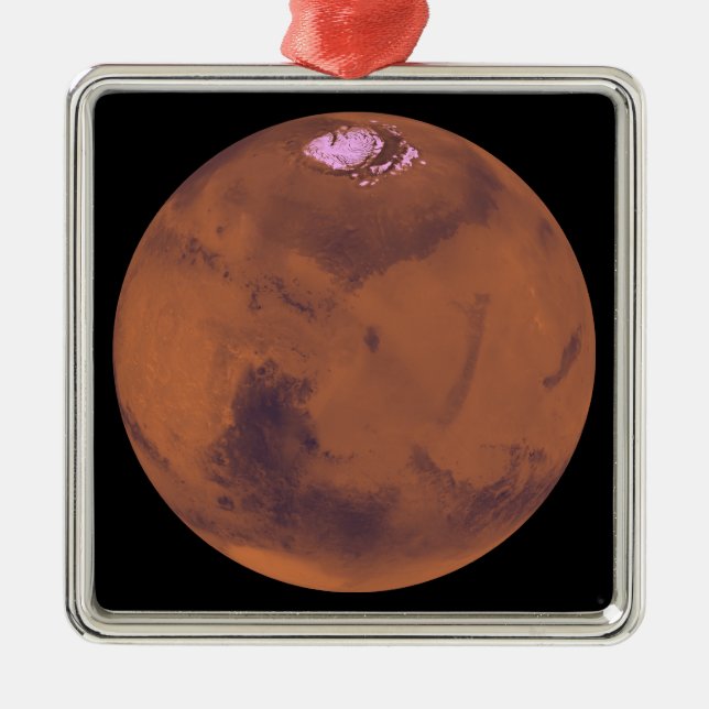 Mars 6 julgransprydnad metall (Framsidan)