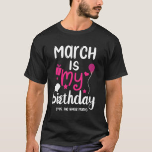 Mars är min månad Japp hela månaden T Shirt