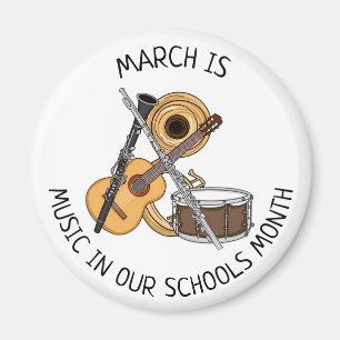 Mars är Music i vår Skolor-månad Magnet