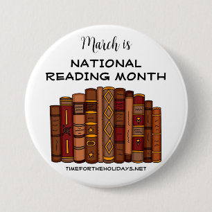 Mars är nationell läsmånad knapp