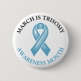 Mars är Trisomy Awareness Month Knapp