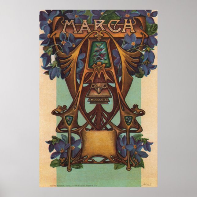 Mars - Aries Poster (Framsidan)