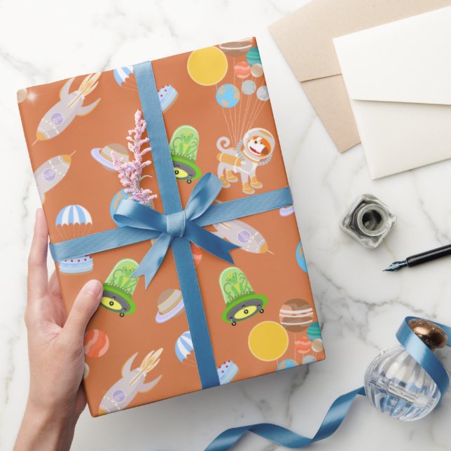 Mars astronaut-pojken, temat födelsedagsfest presentpapper (Gifting)