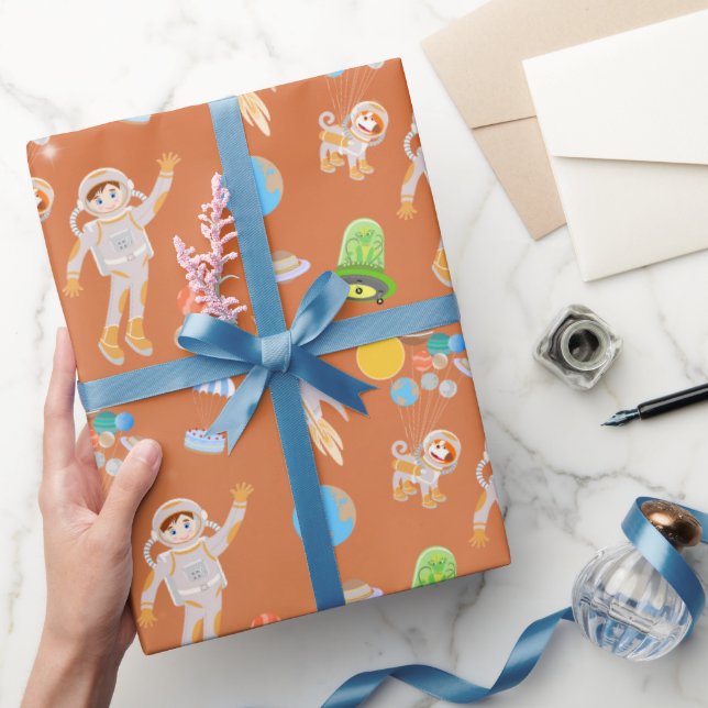 Mars astronaut-pojken, temat födelsedagsfest presentpapper (Gifting)