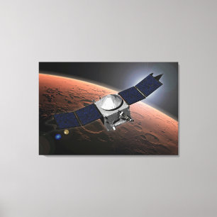 Mars Atmosphere och Volatile Evolution Uppdrag. Canvastryck