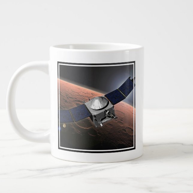 Mars Atmosphere och Volatile Evolution Uppdrag. Jumbo Mugg (Vänster)